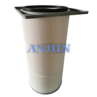 Customized flange cover dust filter element 