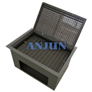 HEPA Air Filter For HVAC Ceiling Air Outlet Terminal Purifying Device 