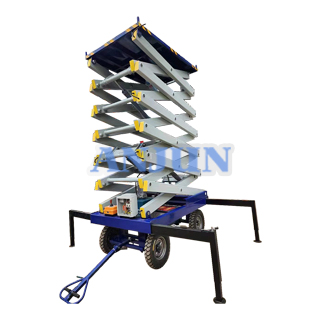 Hydraulic Aerial Work Lift Platform Electric Mobile Scissor Lift