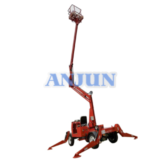  Automatic Walking Spider Man Lift Hydraulic Towable Boom Lift