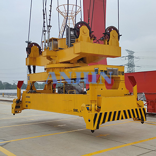  Telescopic Electric Hydraulic Container Spreader